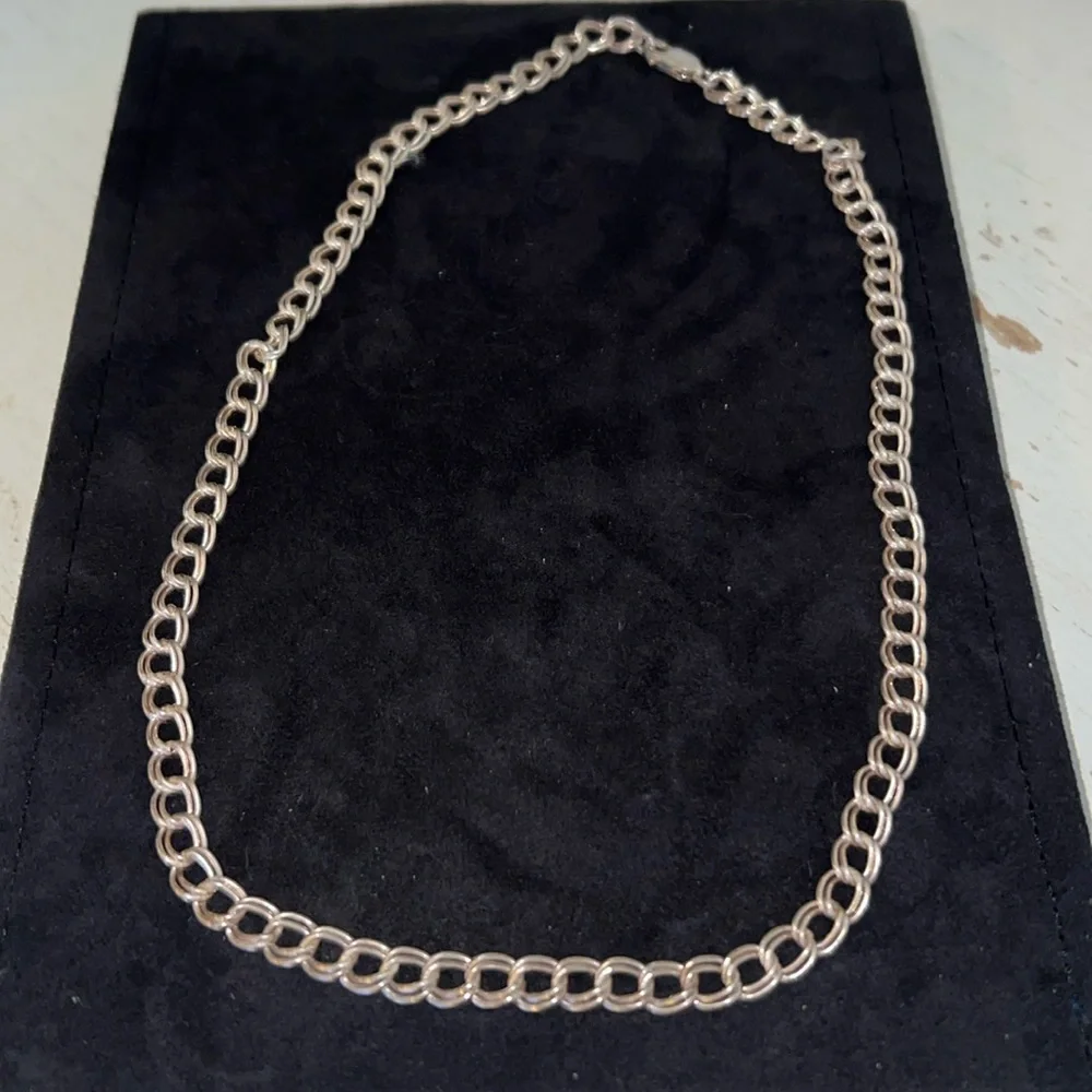 Heavy Sterling Silver 925 link necklace chain 20”